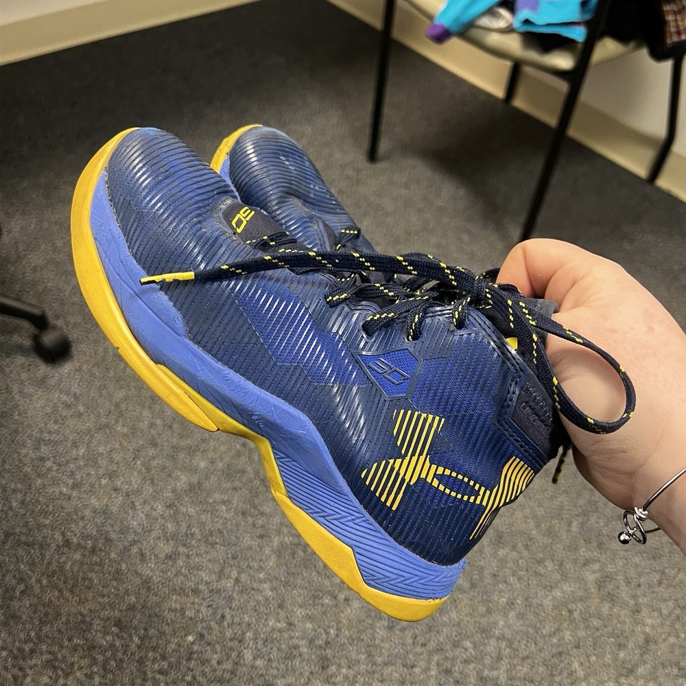 Under Armour "Dub Nation" Stephen Curry Basketball Shoes, Kids Size 3.5Y - Picture 5 of 10
